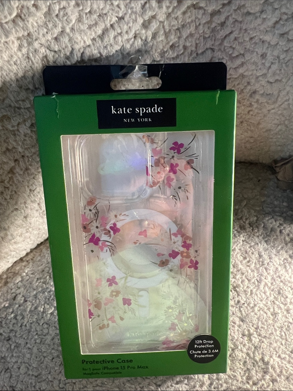 New Kate Spade Mag Safe Case for IPhone 15 Pro Max NWB